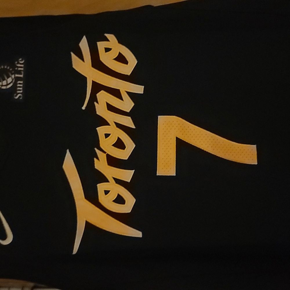 Toronto Raptors-Lowry 7 - 2019-20 Nike City Edition Kyle Lowry Jersey Size 44